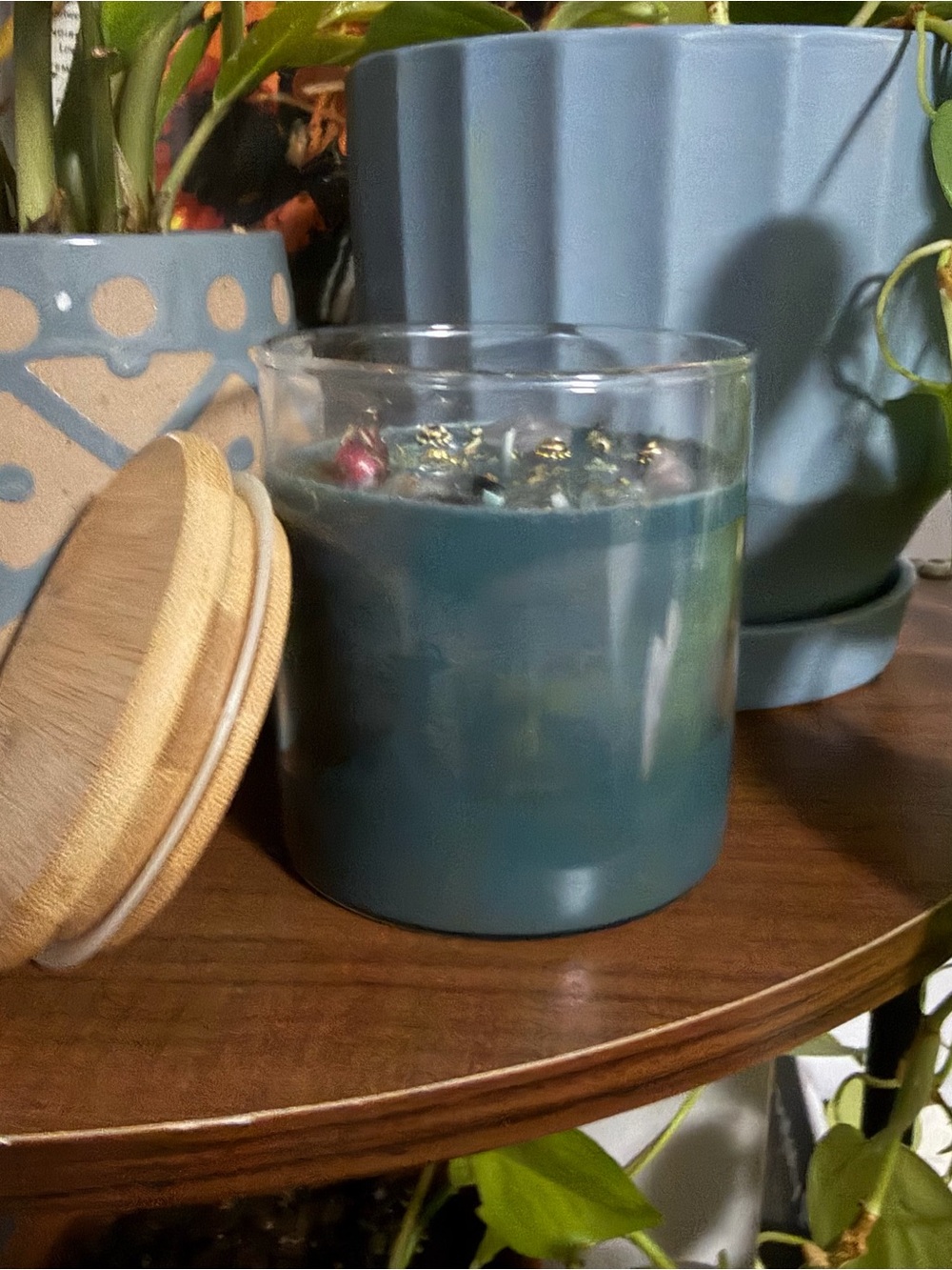 “Black Rose Garden” 11 oz Handcrafted Candle - Picture 3 of 5